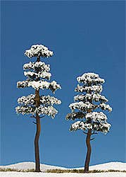 Image for 189-6155 Snow-Cvrd Trees 130/160mm