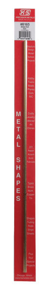 Image for 370-8165 Brass Rod 5/32" Dia