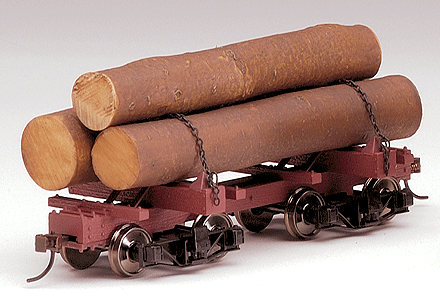 Image for 160-27391 Skeleton Log Car w/Lgs 3/