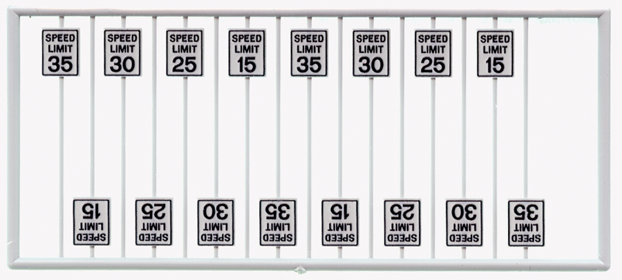 Image for 293-8259 Spd Limit Sign Low   16/