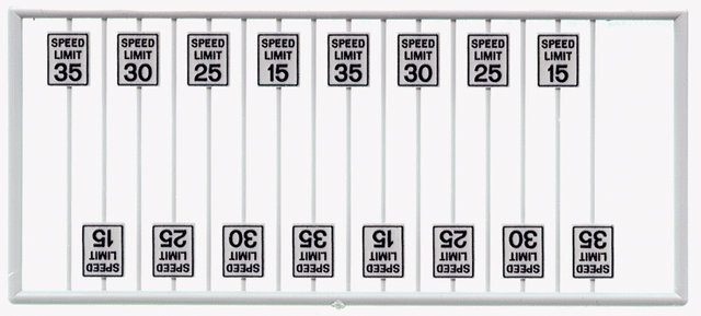 Image for 293-8259 Spd Limit Sign Low   16/