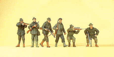Image for 590-10552 Hunters w/Rifles 6/