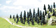 Image for 189-6592 Spruce trees 30-50mm  35/