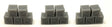 Image for 586-30536 Stk of 5 3' Crt Type 1 3/