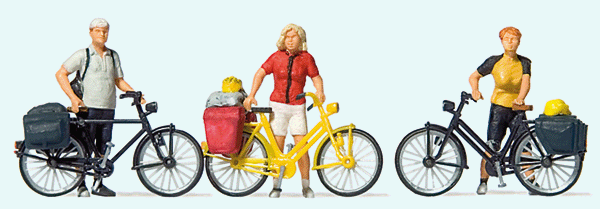Image for 590-10643 Standing Cyclists #1 3/