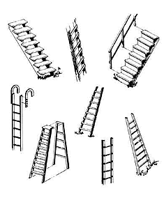 Image for 210-1602 Steps & ladders set    4/