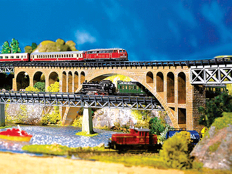 Image for 272-282924 Stone arch bridge x8-5/8