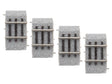 Image for 434-8768014 1" St Magenlock Track 4pk