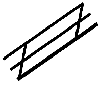 Image for 570-90691 Sty Stair Rail 3-5/8"  2/