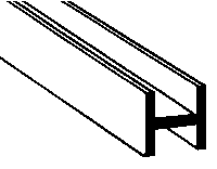 Image for 570-90541 Sty H-Column 1/16x10" 10/