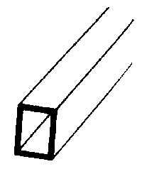 Image for 570-90631 Sty Rect Tube 1/4x3/16 5/