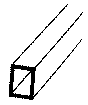 Image for 570-90631 Sty Rect Tube 1/4x3/16 5/