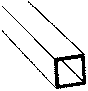 Image for 570-90621 Sty Square Tube 1/8"   7/