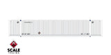 Scaletrains SXT10488 CIMC 53’ Corrugated Dry Container, COFC Logistics/White 3 Pack HO Scale