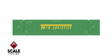 Scaletrains SXT11602 CIMC 53’ Corrugated Dry Container, Twin Logistics 3 Pack HO Scale