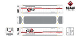 Scaletrains SXT11705 CIMC 53’ Reefer Container, Go 2 Logistics/GTJU 3 Pack HO Scale