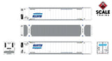 Scaletrains SXT11713 CIMC 53’ Reefer Container, Marten/MTLU 3 Pack HO Scale