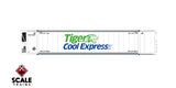 Scaletrains SXT11715 CIMC 53’ Reefer Container, Tiger Cool Express/TGXU 3 Pack HO Scale