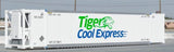 Scaletrains SXT11717 CIMC 53’ Reefer Container, Tiger Cool Express/TGXU 3 Pack HO Scale