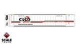 ScaleTrains SXT11749 CIMC 53’ Reefer Container, Go 2 Logistics/GTJU 3 Pack N Scale