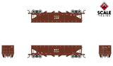 Scaletrains SXT1217 MKT- Missouri Kansas Texas #40042 - 40' 70 Ton 4-Bay Open Hopper Kit Classic HO Scale