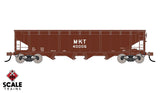 Scaletrains SXT1217 MKT- Missouri Kansas Texas #40042 - 40' 70 Ton 4-Bay Open Hopper Kit Classic HO Scale