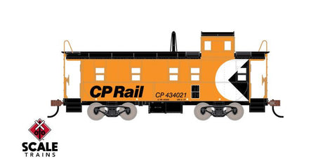 Scaletrains SXT1273 Steel Cupola Caboose, CP Rail Canadian Pacific #434033 Kit Classic HO Scale