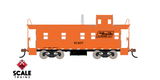 Scaletrains SXT1279 Steel Cupola Caboose, D&RGW Rio Grande/Action Road #1419 Kit Classic HO Scale