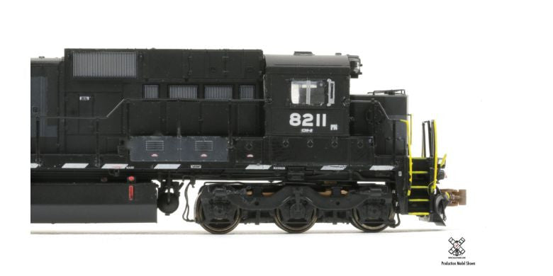 ScaleTrains SXT31154-2 GE C39-8 Phase III, Pennsylvania Northeastern/ex-Norfolk Southern #8211 DCC & Sound N Scale