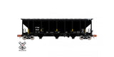 ScaleTrains SXT32088 4727 Carbon Black Covered Hopper, Continental Carbon/CTNX #4816 N Scale