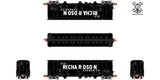 ScaleTrains SXT32109 5750 Carbon Black Covered Hopper, Sid Richardson/SRCX #914 N Scale