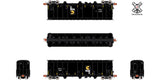 ScaleTrains SXT32114 5750 Carbon Black Covered Hopper, Witco/WITX #5861 N Scale