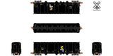 ScaleTrains SXT32116 5750 Carbon Black Covered Hopper, Witco/WITX #5880 N Scale