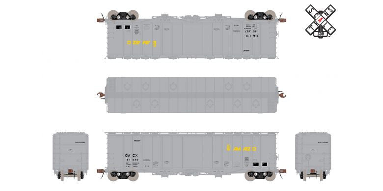 Scaletrains SXT32982 GATC 4180cf Airslide Covered Hopper GACX / American Maize #46397 HO Scale