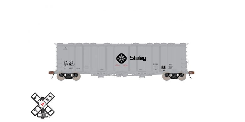 Scaletrains SXT33002 GATC 4180cf Airslide Covered Hopper GACX Staley #46626 HO Scale