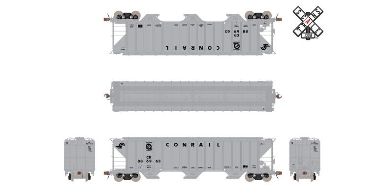 Scaletrains SXT33027 PS-2CD 4785cf Covered Hopper Conrail