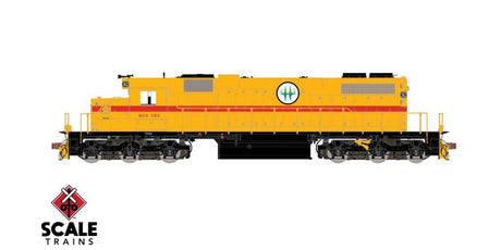 Scaletrains SXT33115 EMD SD38-2, BC Hydro/As Delivered Yellow #384 - ESU v5.0 DCC and Sound HO Scale