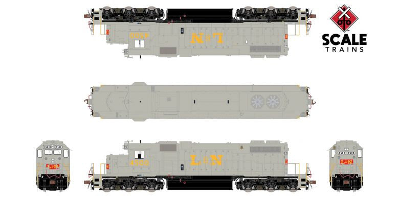 Scaletrains SXT33135 EMD SD38-2, L&N Louisville & Nashville #4503 - ESU v5.0 DCC and Sound HO Scale