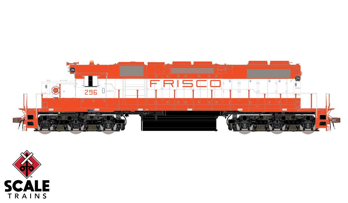 Scaletrains SXT33145 SD38-2 SLSF - Frisco #299 with DCC & Sound HO Scale