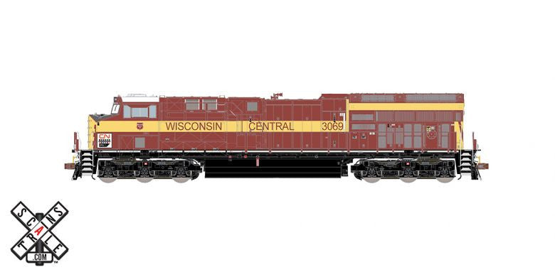 Scaletrains SXT33183 GE ET44AC GEVO, Canadian National/Wisconsin Central Heritage #3069 - ESU v5.0 DCC and Sound HO Scale