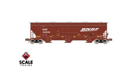 ScaleTrains SXT33220 Gunderson 5188 Covered Hopper, BNSF/Wedge #485098 N Scale