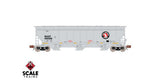ScaleTrains SXT33237 Gunderson 5188 Covered Hopper, BNSF #489368- Great Northern Railway N Scale