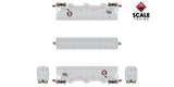 ScaleTrains SXT33237 Gunderson 5188 Covered Hopper, BNSF #489368- Great Northern Railway N Scale