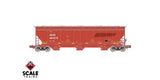 ScaleTrains SXT33262 Gunderson 5188 Covered Hopper, SOXX/Ex-BNSF Patch #484575 N Scale