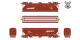 ScaleTrains SXT33282 Gunderson 5188 Covered Hopper, BNSF/Wedge #485154 HO Scale