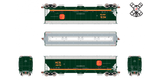 ScaleTrains SXT33331 Gunderson 5188 Covered Hopper, Kansas City Southern/Belle #286851 HO Scale