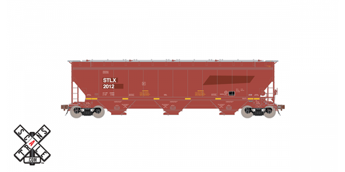 ScaleTrains SXT33338 Gunderson 5188 Covered Hopper, STLX/ex-BNSF Patch  #2036 HO Scale