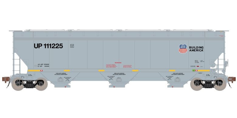 ScaleTrains SXT33342 Gunderson 5188 Covered Hopper, Union Pacific/High Reporting Marks #111266 HO Scale