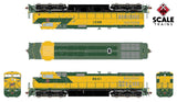 Scaletrains SXT33470 GE Dash 9 - C&NW Chicago & NorthWestern #8678 ESU v5.0 DCC & Sound HO Scale