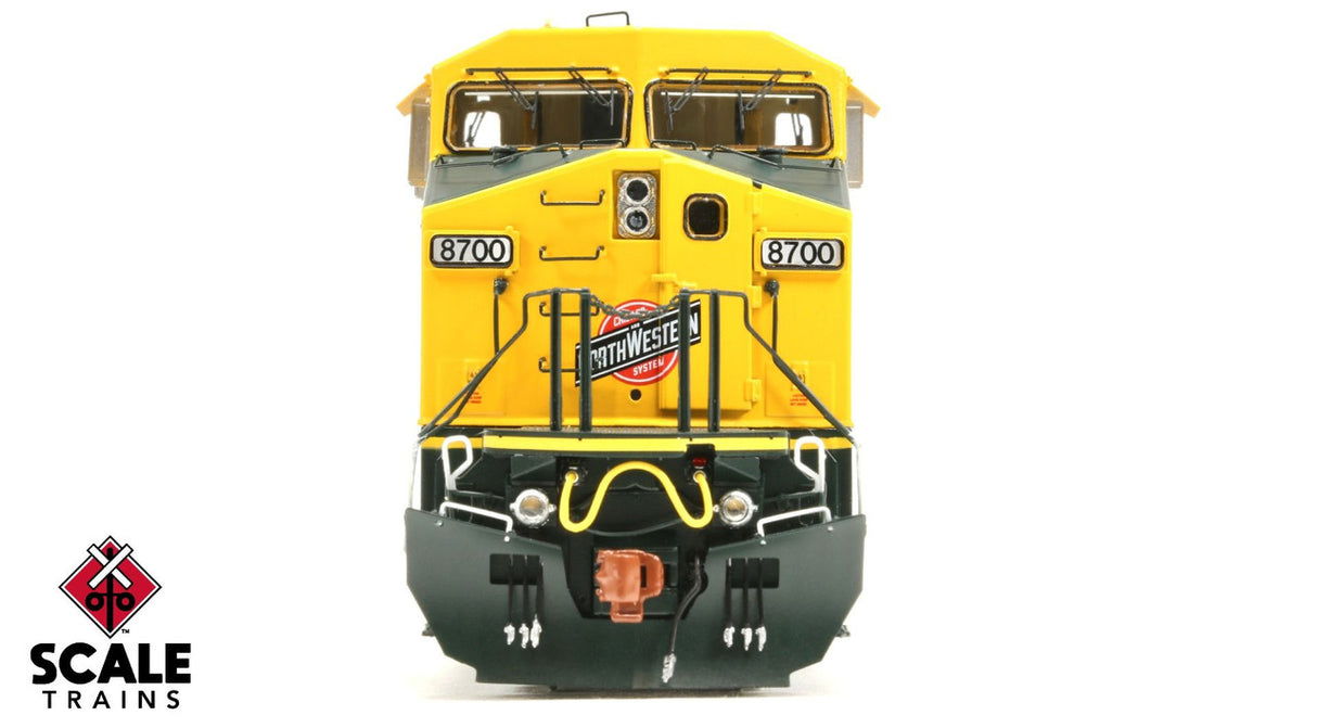 Scaletrains SXT33464 GE Dash 9 - C&NW Chicago & NorthWestern #8601 ESU v5.0 DCC & Sound HO Scale